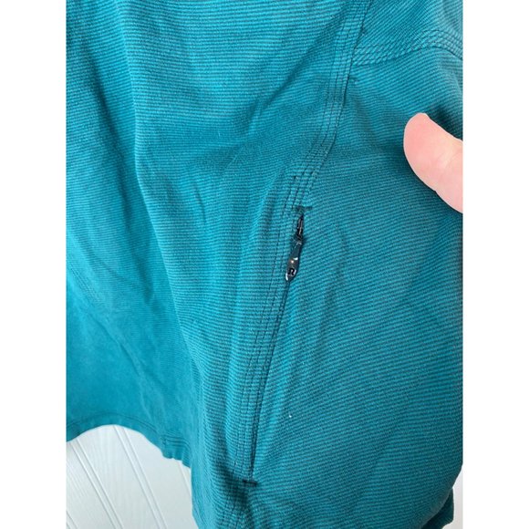 Lululemon teal 3/4 zip Jacket size 10 - Picture 6 of 6